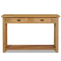 Console Table Solid Teak 120x30x80 cm Kings Warehouse 