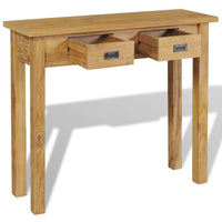 Console Table Solid Teak 90x30x80 cm Kings Warehouse 
