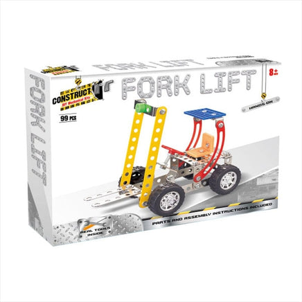Construct-It! - Fork Lift, 99-Piece Metal Building Set Kings Warehouse 
