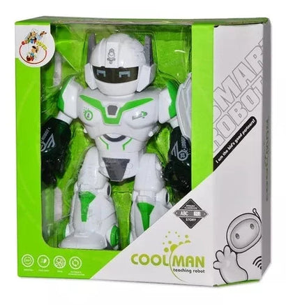 Cool Man Teaching Robot Toy For Children Kings Warehouse 