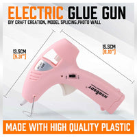 Cordless Hot Glue Gun 20 Glue Sticks & Batteries Included Craft DIY Repair Tool Kings Warehouse 