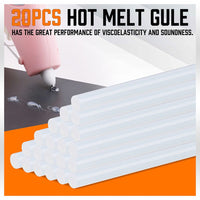 Cordless Hot Glue Gun 20 Glue Sticks & Batteries Included Craft DIY Repair Tool Kings Warehouse 