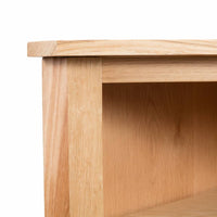 Corner Shelf 59x36x100 cm Solid Oak Wood Kings Warehouse 