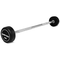 CORTEX 100kg ALPHA Series Fixed Barbell Set with Stand Kings Warehouse 