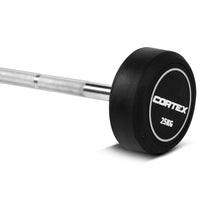 CORTEX 100kg ALPHA Series Fixed Barbell Set with Stand Kings Warehouse 