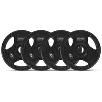 CORTEX 10kg Tri-Grip Olympic Plates 50mm (Set of 4) Kings Warehouse 