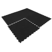 CORTEX 10mm Commercial Interlocking Rubber Gym Tile Mat (1m x 1m) Kings Warehouse 