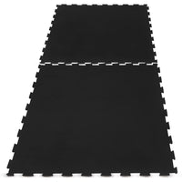 CORTEX 10mm Commercial Interlocking Rubber Gym Tile Mat (1m x 1m) Kings Warehouse 