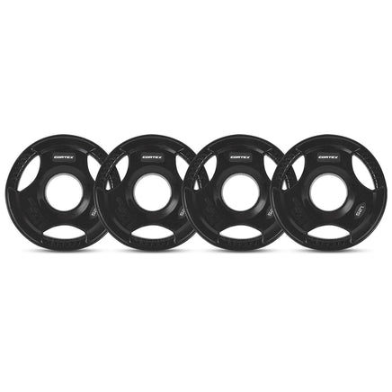 CORTEX 1.25kg Tri-Grip Olympic Plates 50mm (Set of 4) Kings Warehouse 