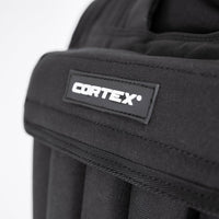 CORTEX 20kg Adjustable Weight Vest with 1kg Increments in Black Kings Warehouse 