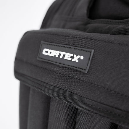 CORTEX 20kg Adjustable Weight Vest with 1kg Increments in Black Kings Warehouse 