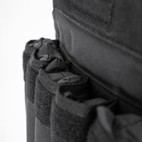 CORTEX 20kg Adjustable Weight Vest with 1kg Increments in Black Kings Warehouse 