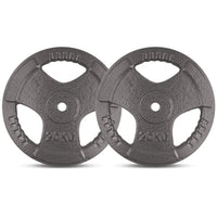 CORTEX 20kg Tri-Grip Standard Plate 25mm (Pair) Kings Warehouse 