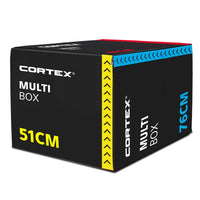 CORTEX 3 in 1 Plyometric Training Box Plyo Box Jump Box Functional Training Kings Warehouse 