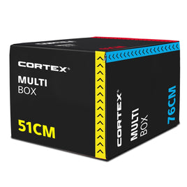 CORTEX 3 in 1 Plyometric Training Box Plyo Box Jump Box Functional Training Kings Warehouse 
