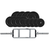 CORTEX 40kg EnduraCast Tri Bar Weight Set Kings Warehouse 