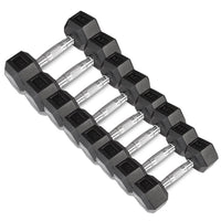 CORTEX 56kg Hex Fixed Dumbbell Set (4, 6, 8, 10kg Pairs) Kings Warehouse 