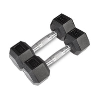 CORTEX 56kg Hex Fixed Dumbbell Set (4, 6, 8, 10kg Pairs) Kings Warehouse 