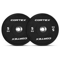 CORTEX 5kg Competition Bumper Plates (Pair) Kings Warehouse 