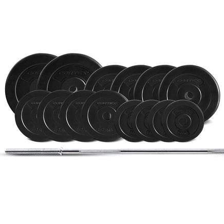 CORTEX 65kg EnduraCast Barbell Weight Set Kings Warehouse 