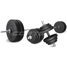 CORTEX 85kg EnduraShell Barbell & Dumbbell Weight Set Click Frenzy: The Main Event Kings Warehouse 
