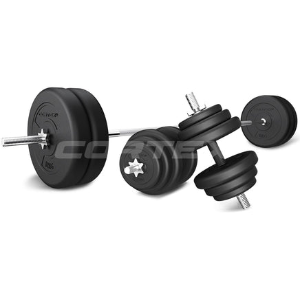 CORTEX 85kg EnduraShell Barbell & Dumbbell Weight Set Click Frenzy: The Main Event Kings Warehouse 
