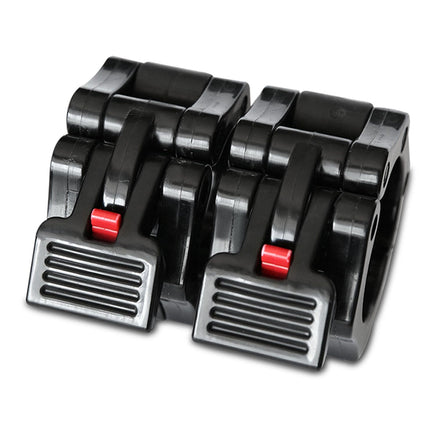 CORTEX 90kg Black Series V2 Rubber Olympic Bumper Plate Set 50mm with SPARTAN100 Barbell Kings Warehouse 