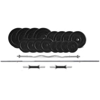 CORTEX 90kg EnduraCast Barbell Weight Set Click Frenzy: The Main Event Kings Warehouse 
