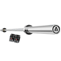 CORTEX ATHENA100 200cm 15kg Womens' Olympic Barbell With Lockjaw Collars Kings Warehouse 
