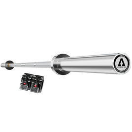 CORTEX ATHENA100 200cm 15kg Womens' Olympic Barbell With Lockjaw Collars Kings Warehouse 