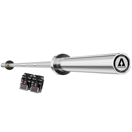 CORTEX ATHENA100 200cm 15kg Womens' Olympic Barbell With Lockjaw Collars Kings Warehouse 