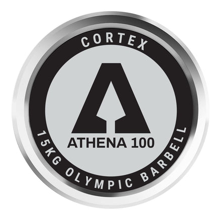CORTEX ATHENA100 200cm 15kg Womens' Olympic Barbell With Lockjaw Collars Kings Warehouse 