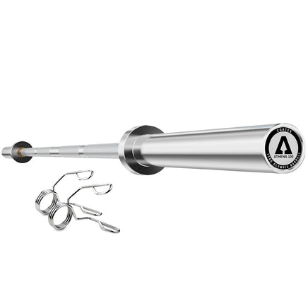 CORTEX ATHENA100 200cm 15kg Womens' Olympic Barbell With Spring Collars Kings Warehouse 