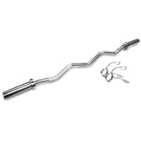 CORTEX Olympic Curl Bar with Spring Collar Kings Warehouse 