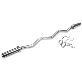 CORTEX Olympic Curl Bar with Spring Collar Kings Warehouse 