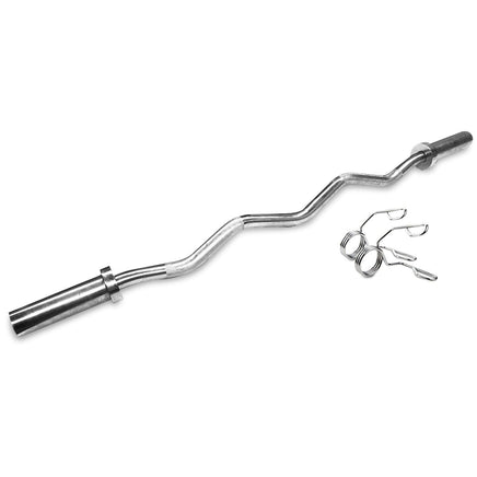 CORTEX Olympic Curl Bar with Spring Collar Kings Warehouse 