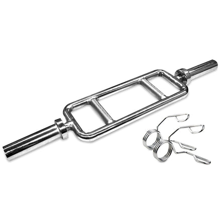 CORTEX Olympic Tricep Bar with Spring Collar Kings Warehouse 