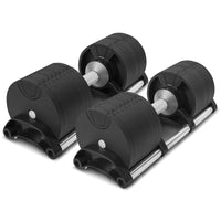 CORTEX RevoLock 64kg Adjustable Dumbbell Set (32kg Pair) Kings Warehouse 