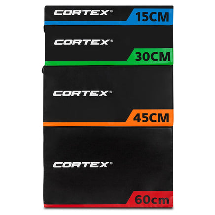CORTEX Soft Plyo Box Modular Stackable 15cm, 30cm, 45cm, 60cm Kings Warehouse 