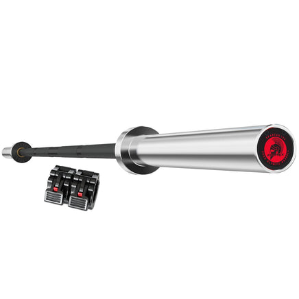CORTEX SPARTAN100 7ft 20kg Olympic Barbell (Black Oxide) with Lockjaw Collars Kings Warehouse 