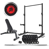 CORTEX SR3 Squat Rack with 100kg Olympic Bumper (V2) Weight, Bar and Bench Set Kings Warehouse 