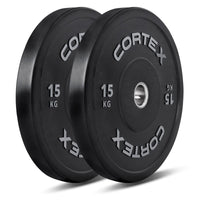 CORTEX Starter 90kg Black Series Bumper Plate V2 Package Kings Warehouse 