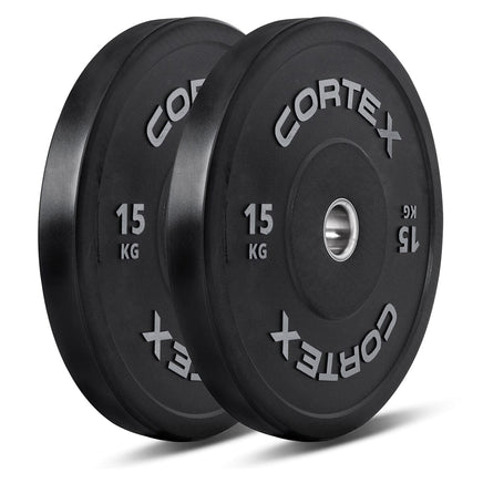 CORTEX Starter 90kg Black Series Bumper Plate V2 Package Kings Warehouse 