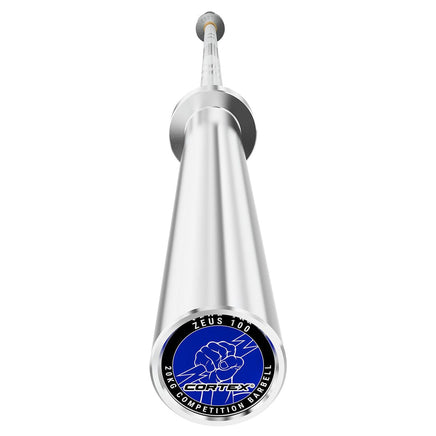 CORTEX ZEUS100 7ft 20kg Olympic Competition Barbell with Lockjaw Collars Kings Warehouse 