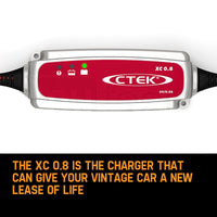 CTEK XC0.8 6V DC Smart Battery Charger 6 Volt Vintage Car Motorcycle Bike Kings Warehouse 