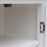 Cupboard 70x35x75 cm Solid Oak Wood Kings Warehouse 