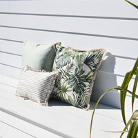 Cushion Cover-Coastal Fringe-Boracay-60cm x 60cm Kings Warehouse 