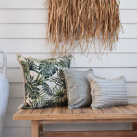 Cushion Cover-Coastal Fringe-Boracay-60cm x 60cm Kings Warehouse 