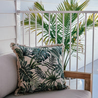 Cushion Cover-Coastal Fringe-Boracay-60cm x 60cm Kings Warehouse 