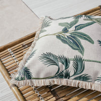 Cushion Cover-Coastal Fringe-Del Coco-35cm x 50cm Kings Warehouse 